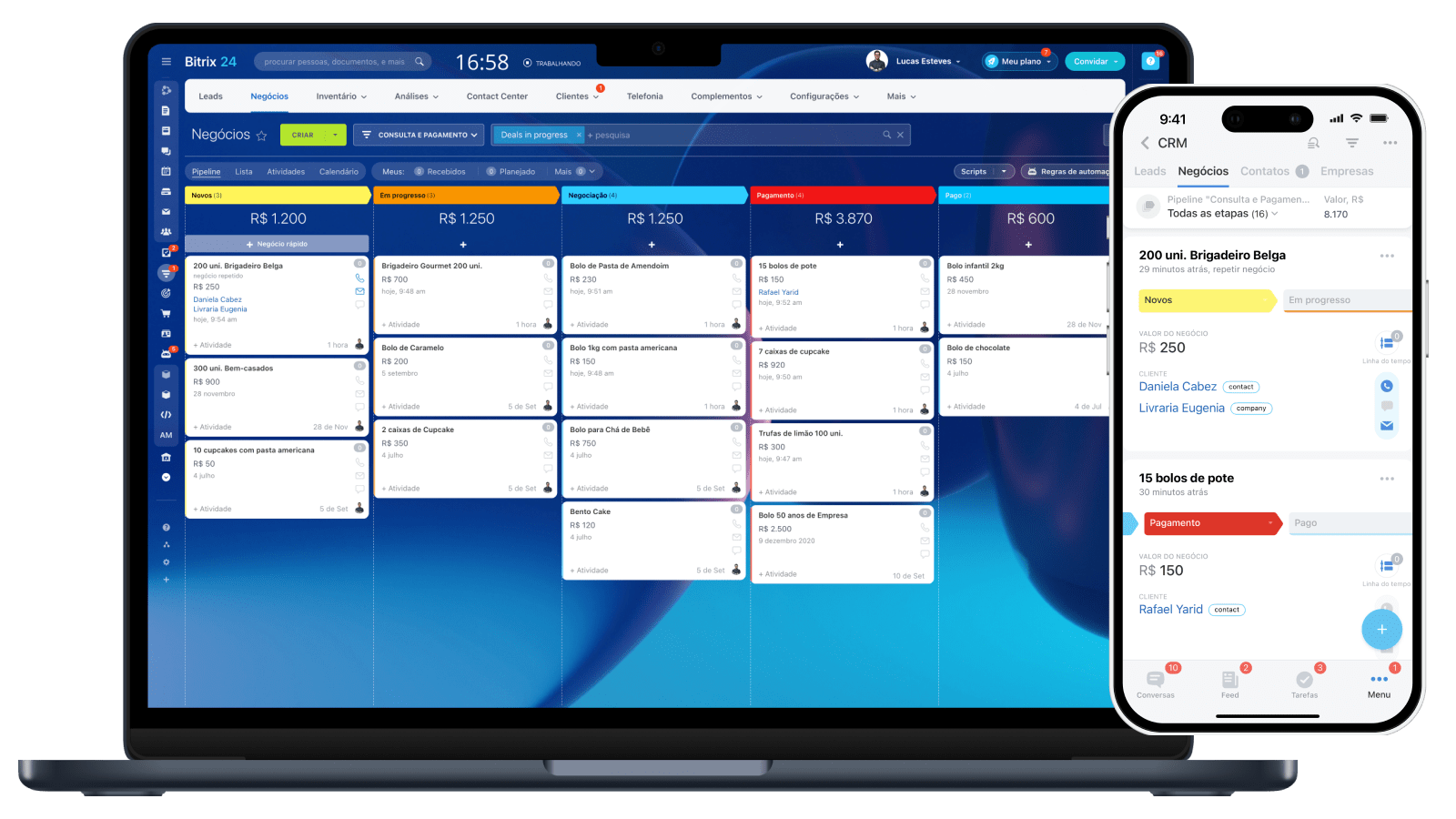 Usado, amado e confiado por mais de 12.000.000 de usuários pelo mundo