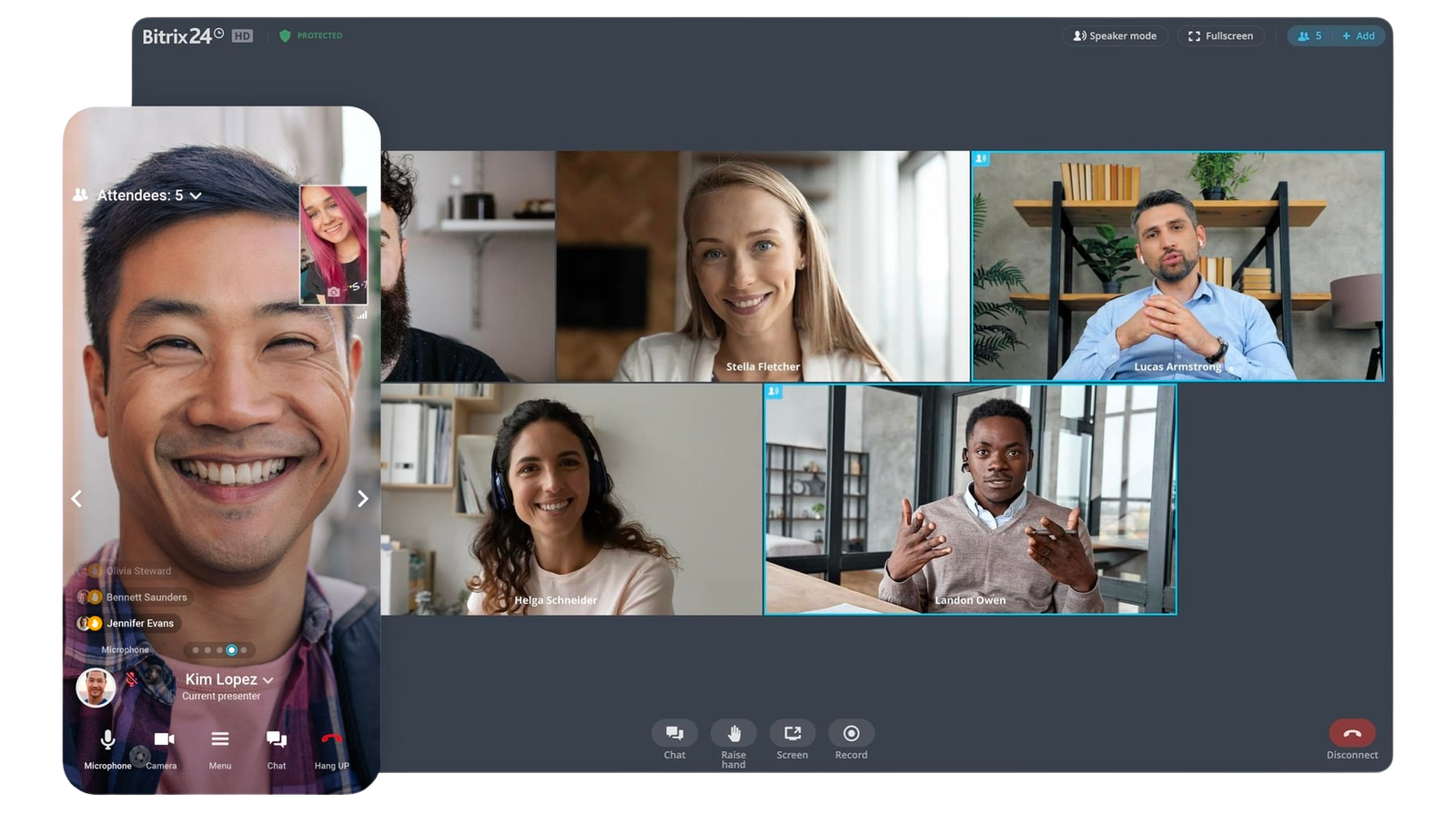 Convite seus clientes e leads externos para uma vídeo-chamada