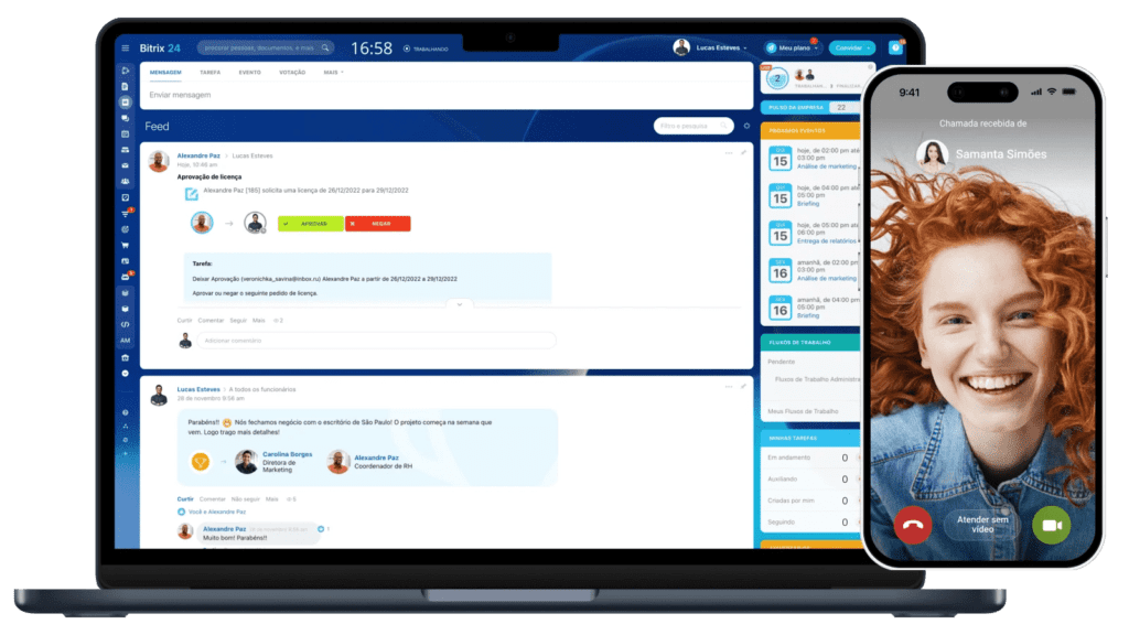 introdução sobre as ferramentas e recursos Bitrix24